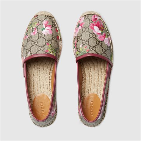 gucci bloom supreme espadrilles|Slides for Women .